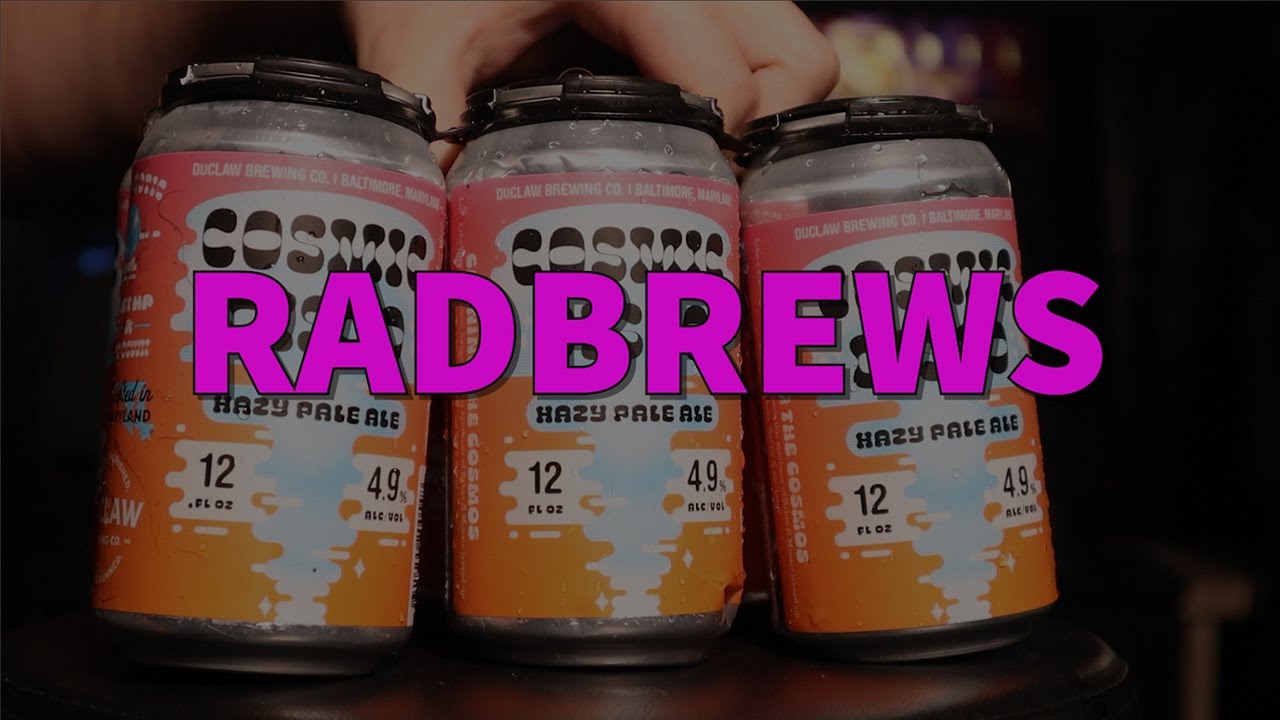 RadBrews Beer Reviews at RadBar: Duclaw Cosmic Disco IPA! Great with Video Games?