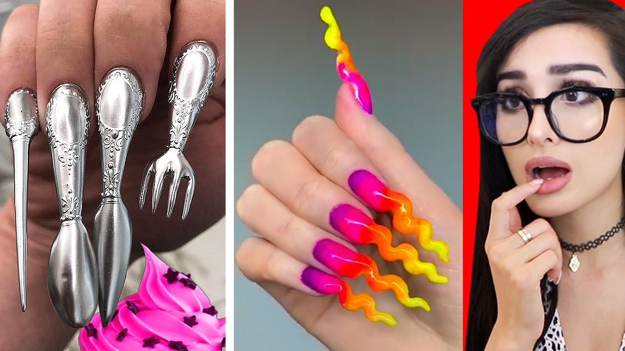 Weirdest NAIL ART that should NOT EXIST