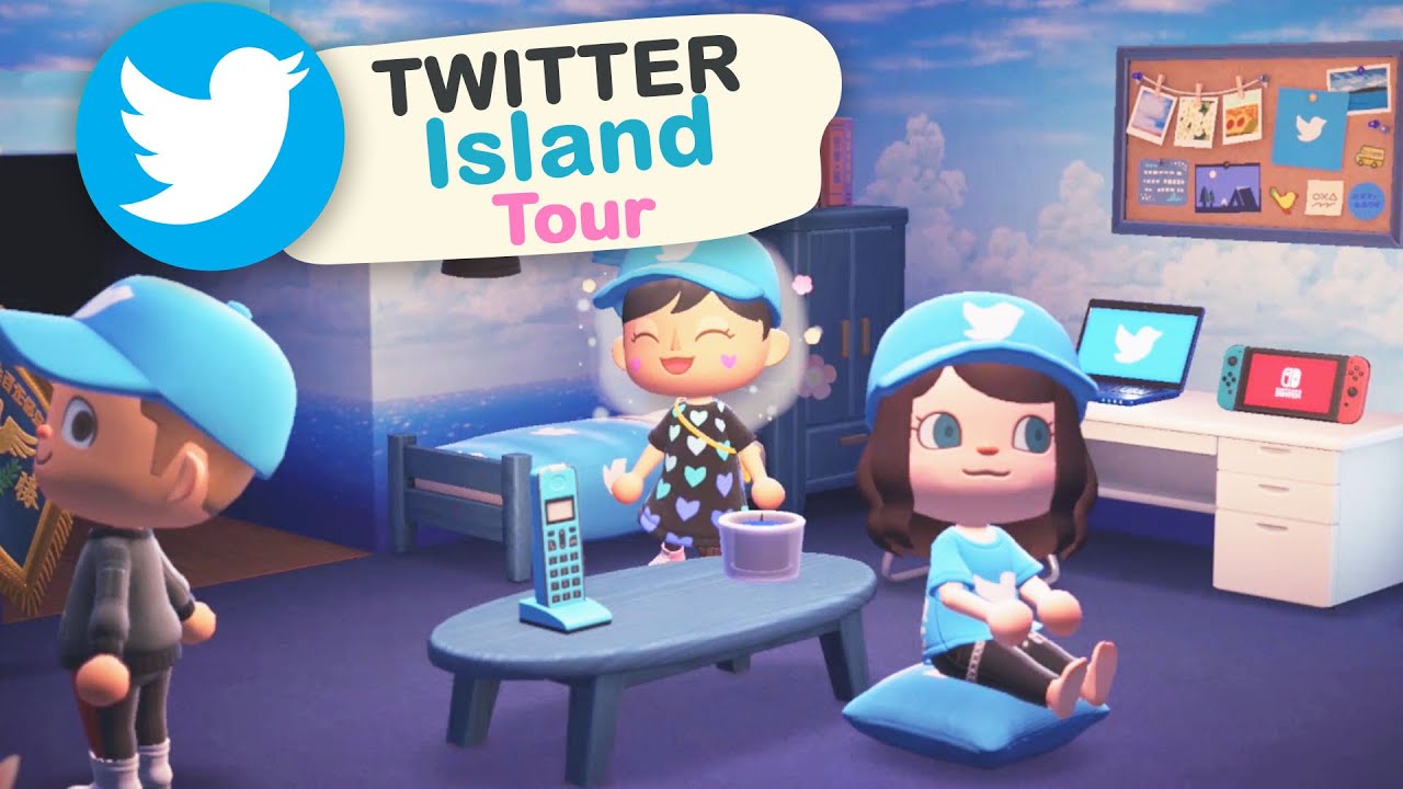 Twitter Gaming Mini Island Tour in Animal Crossing New Horizons