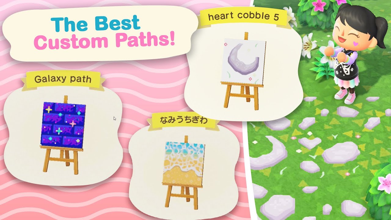 The BEST Custom PATHS in Animal Crossing New Horizons – Designer Showcase