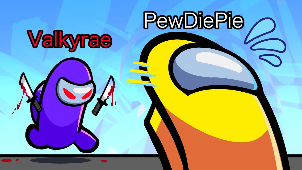 The crossover we all didn’t expect.. ft PewDiePie, JackSepticEye, Toast and more – Among Us
