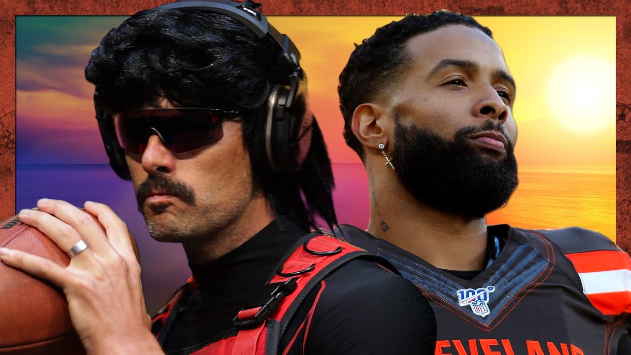 DrDisrespect makes a $10k bet with Odell Beckham Jr.