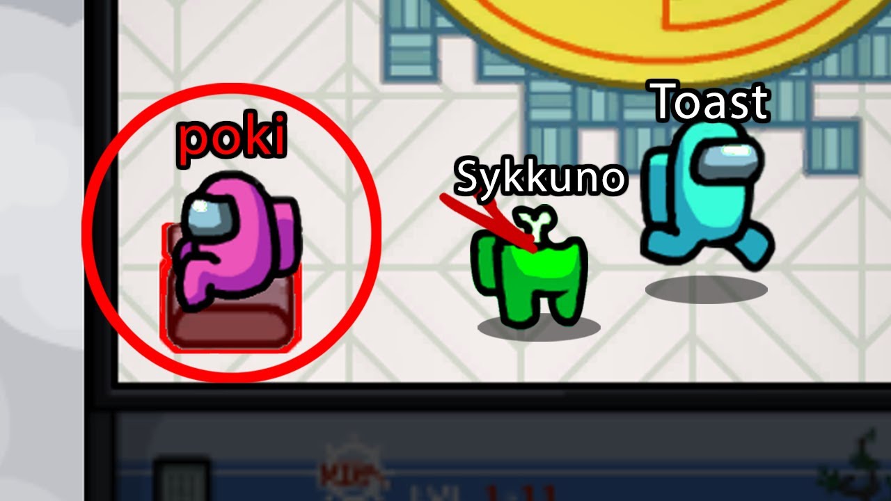 the 999 IQ impostor 1v7 VENT trick in Among Us