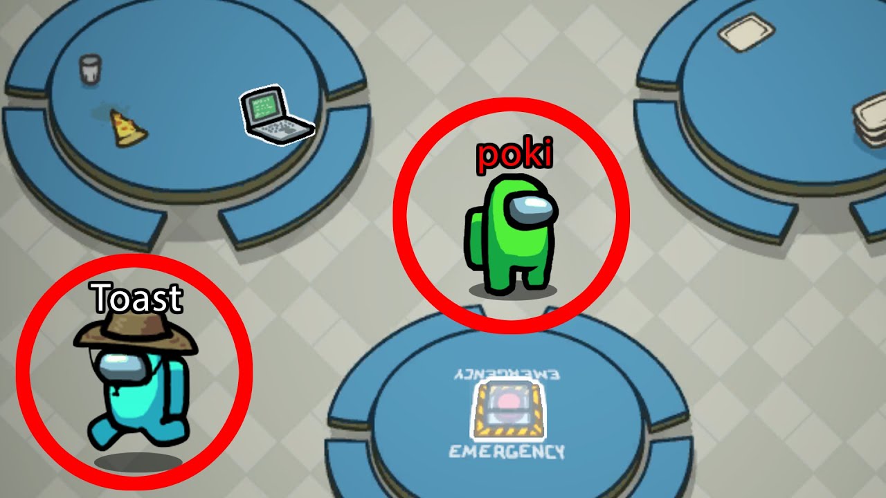 the 900 IQ impostor 1v7 secret trick in Among Us