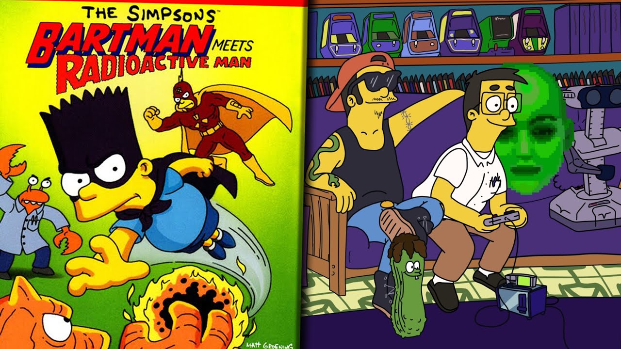 The Simpsons: Bartman Meets Radioactive Man (NES) – Angry Video Game Nerd (AVGN)