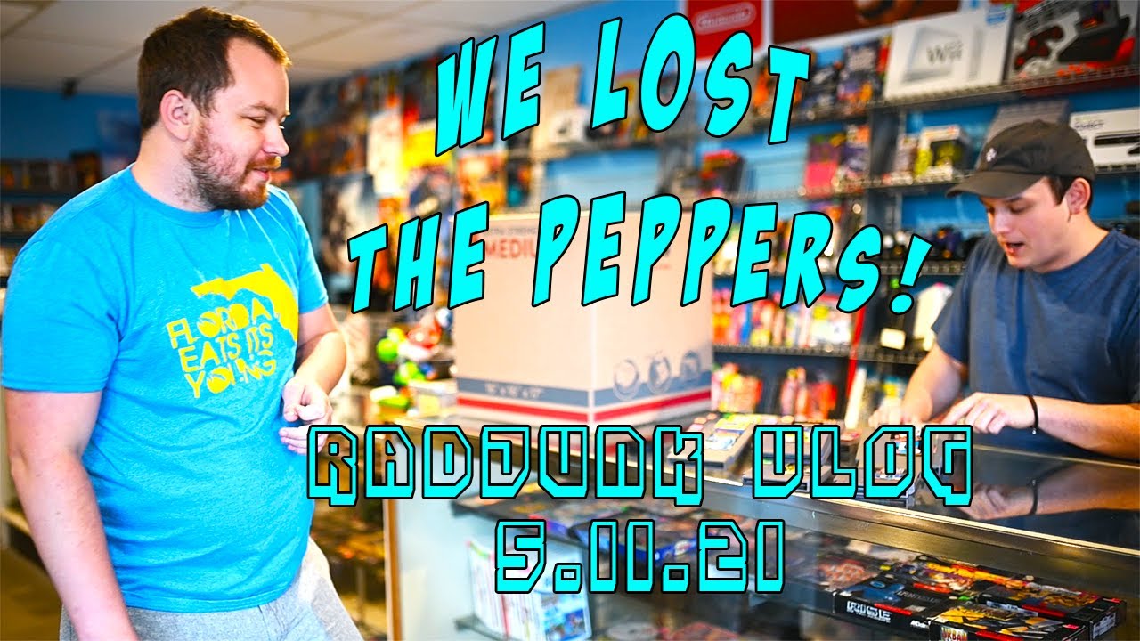 We Lost the Peppers! RadJunk VLOG 05.11.2021