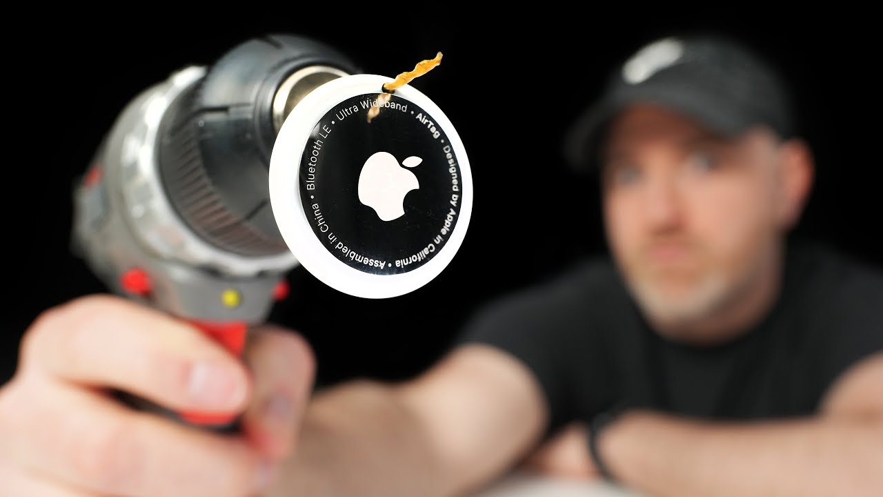 Drilling Through Apple AirTags…