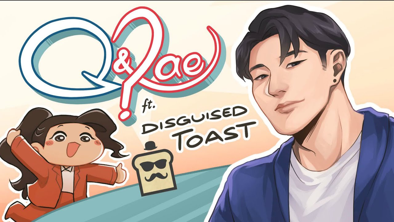 Q&RAE Ep1 Ft. DISGUISED TOAST! (Animated Speed Interview)