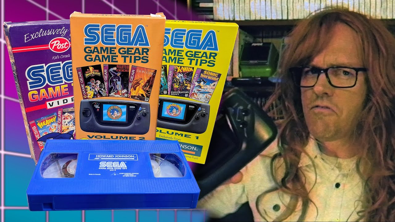 Sega Game Gear VHS Tapes – Angry Video Game Nerd (AVGN)