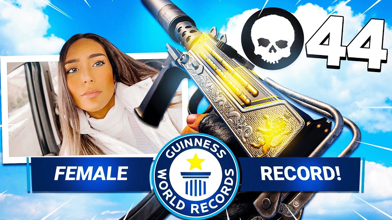 This Female Gamer Just beat the WORLD RECORD!
