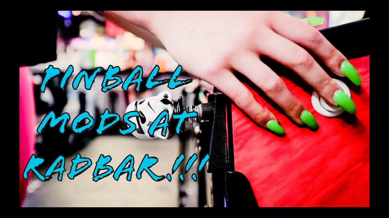 Quick Pinball Mod At The Arcade! RadJunk VLOG 7.20.2021