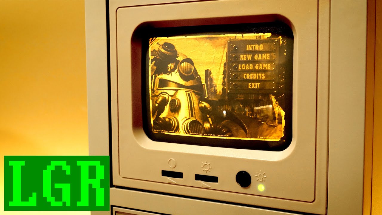 LGR Oddware – 5.25″ Drive Bay CRT Monitor from 1997