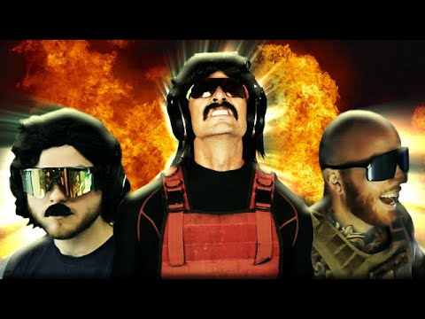 DrDisrespect, TimTheTatMan & Zlaner Being extremely serious in $50.000 Warzone Tournament!