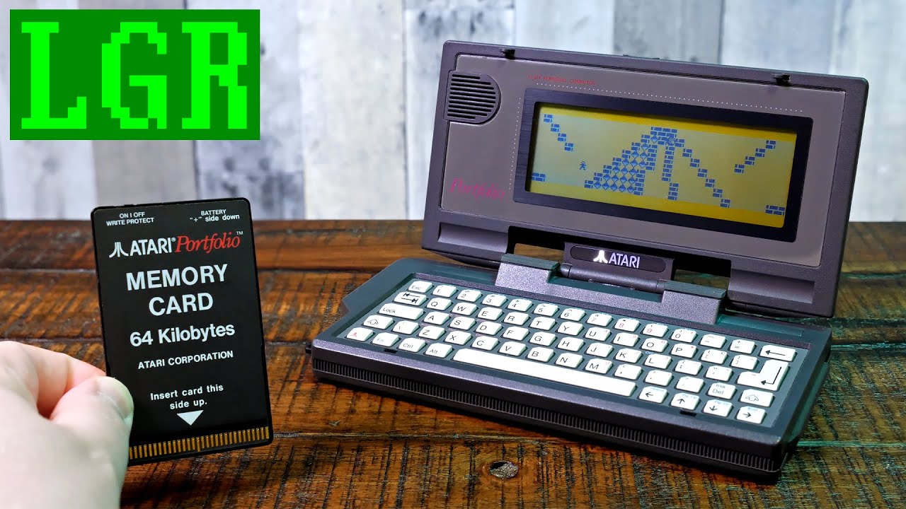 Atari Portfolio – The $400 Palmtop PC from 1989
