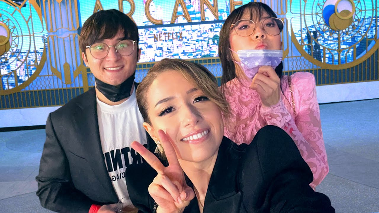 We went to the Arcane Premiere – Pokimane Vlog!