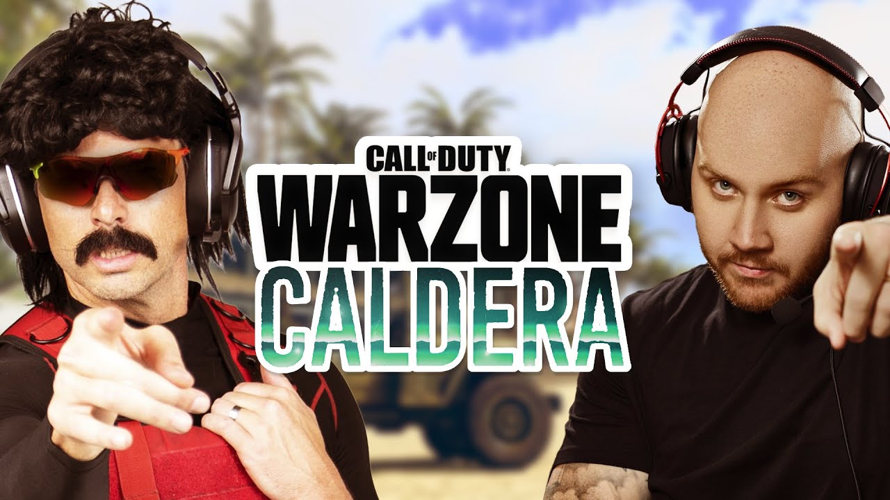 DrDisrespect and TimTheTatMan Play The NEW Warzone CALDERA Pacific Event