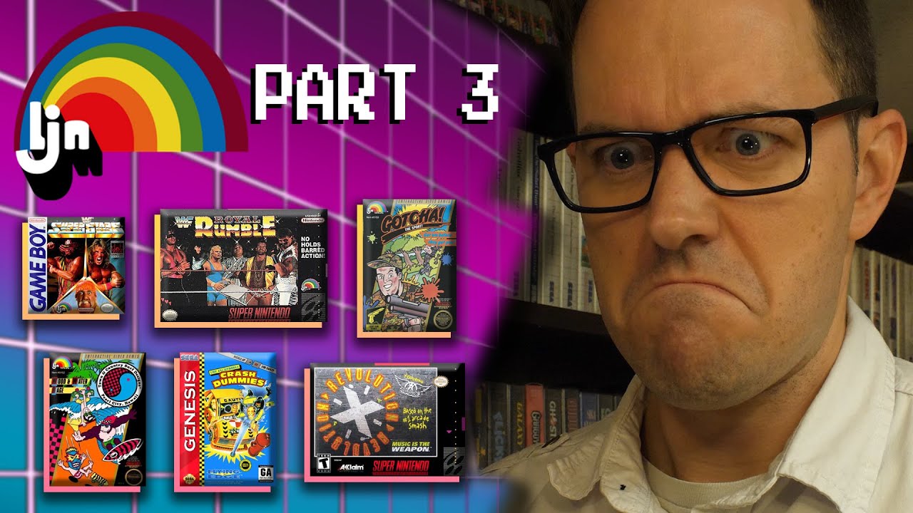LJN Wrestling and Other Games – Angry Video Game Nerd (AVGN)