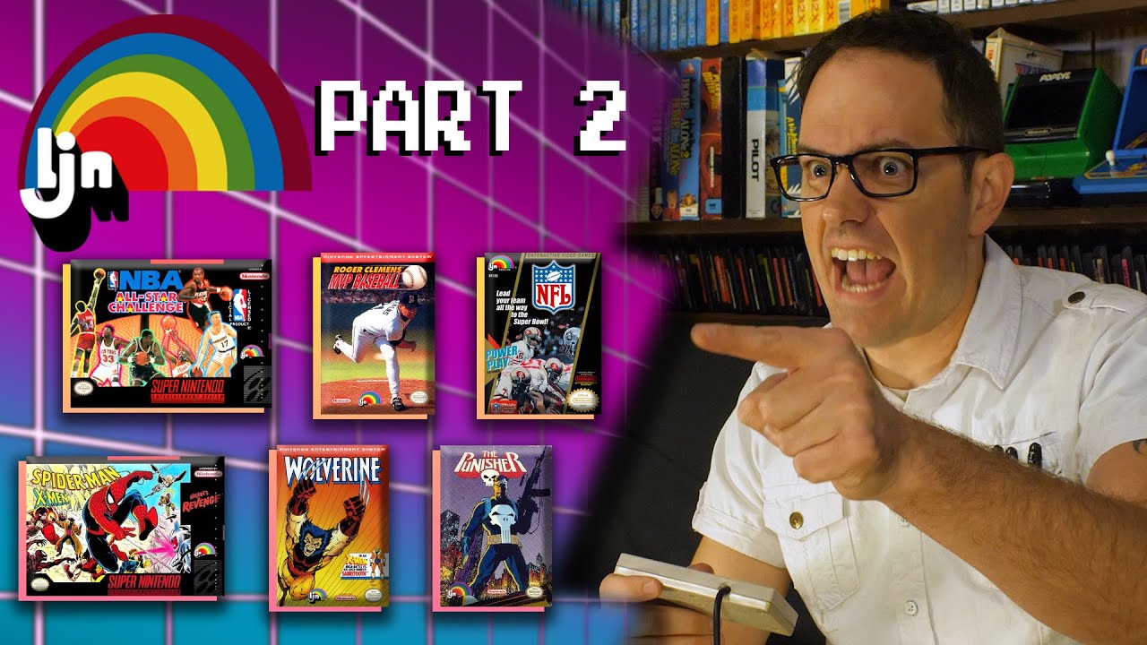 LJN Sports and Marvel Games – Angry Video Game Nerd (AVGN)