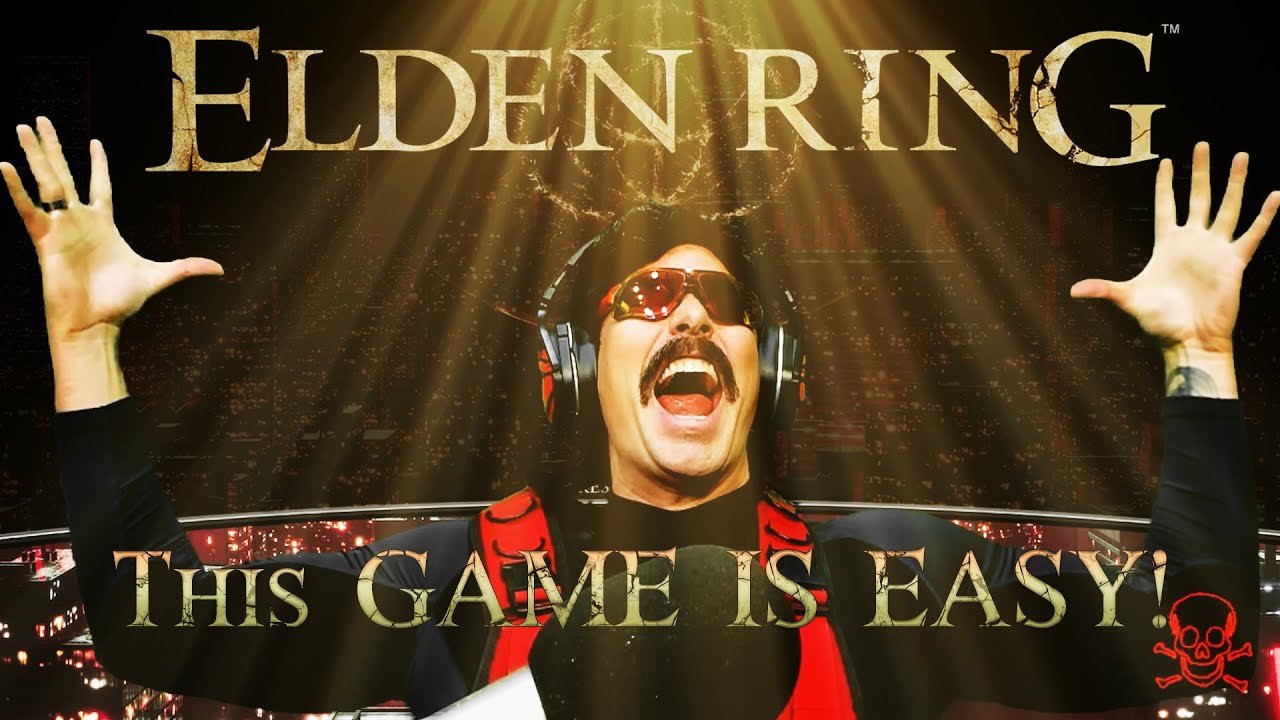 DrDisrespect is an Elden Ring Addict.