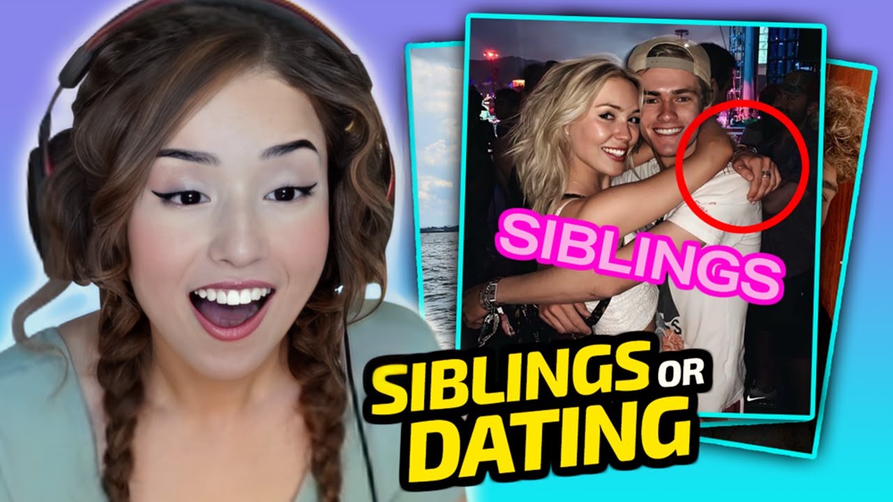 Pokimane LOSES IT playing Siblings or Dating with Mizkif