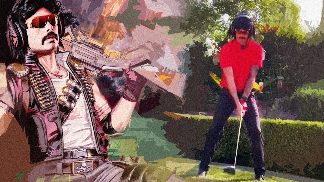 DrDisrespect Brings the VIOLENCE from APEX to the GOLF COURSE