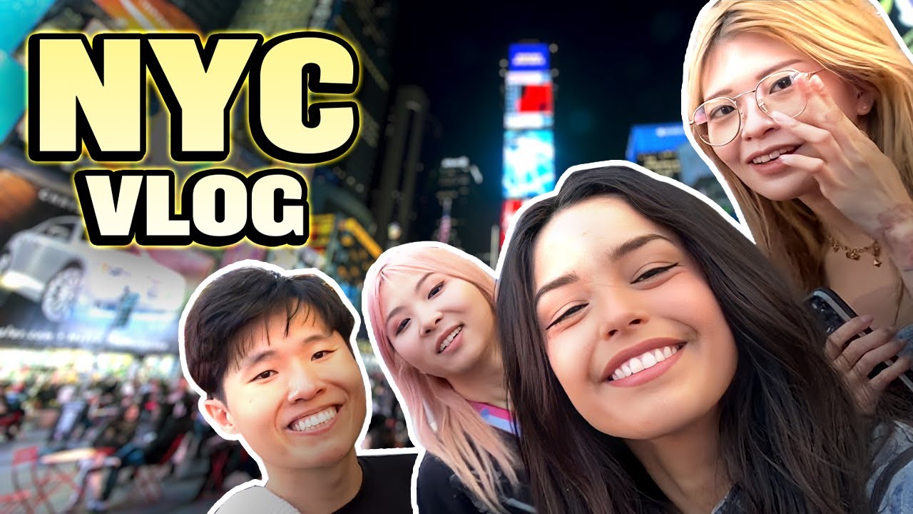TOAST AND RAE ARE RELATED?! NEW YORK WITH MANY STREAMERS EATING ALL THE FOOD