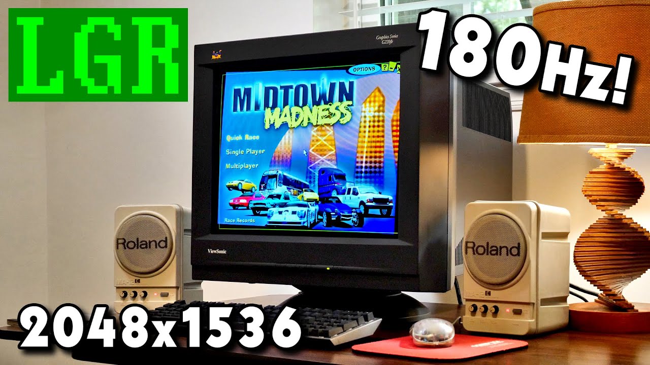 ViewSonic G220fb: An Awesome 21″ CRT Monitor from 2003 for Retro Gaming