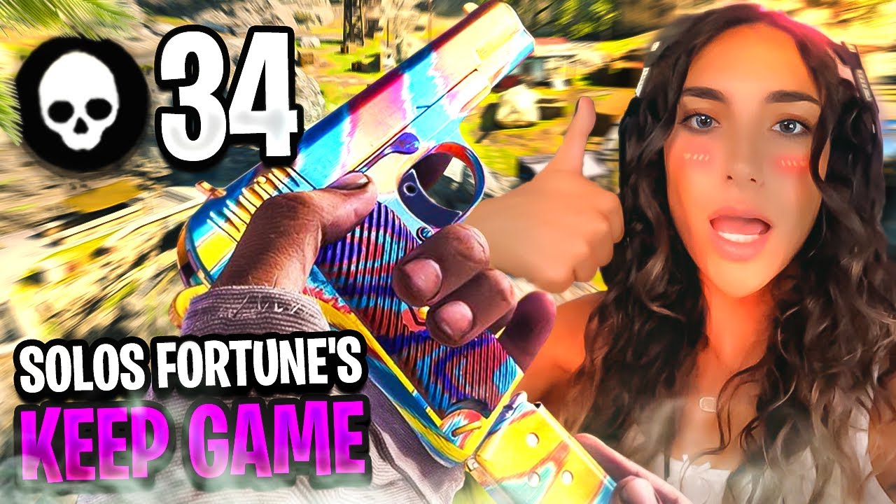 I GOT 34 KILLS WITH A GROUND LOOT PISTOL (34 kills)