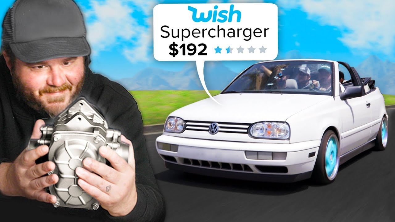 We Installed a Wish.com Supercharger on Our Car