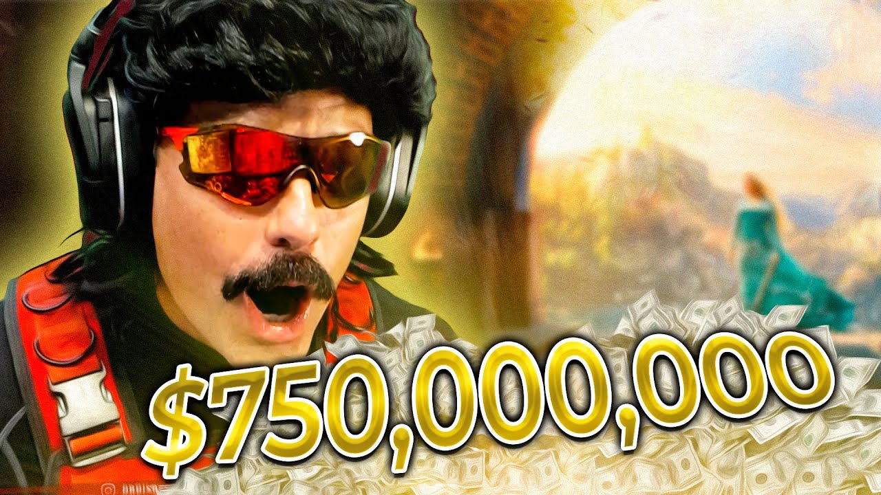 DrDisrespect About the MOST EXPENSIVE TV SHOW EVER MADE $750,000,000