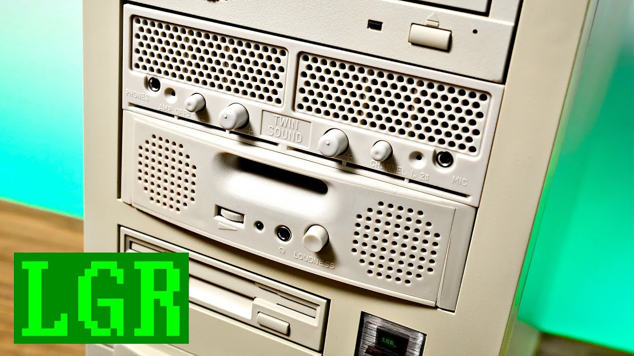 5.25″ PC Drive Bay Speakers & Subwoofer from the 90s
