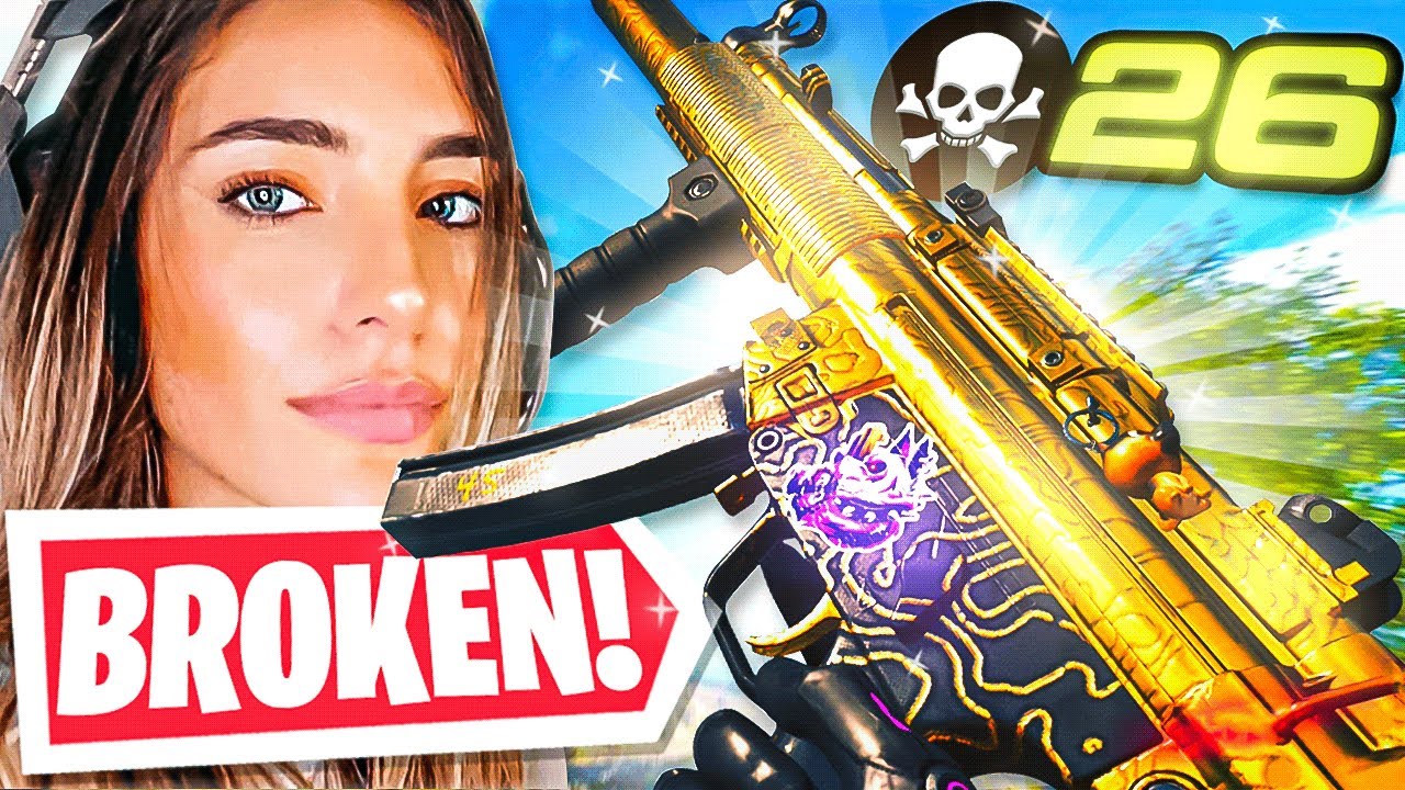 this NEW MP5 BUILD IS *BROKEN* ON REBIRTH