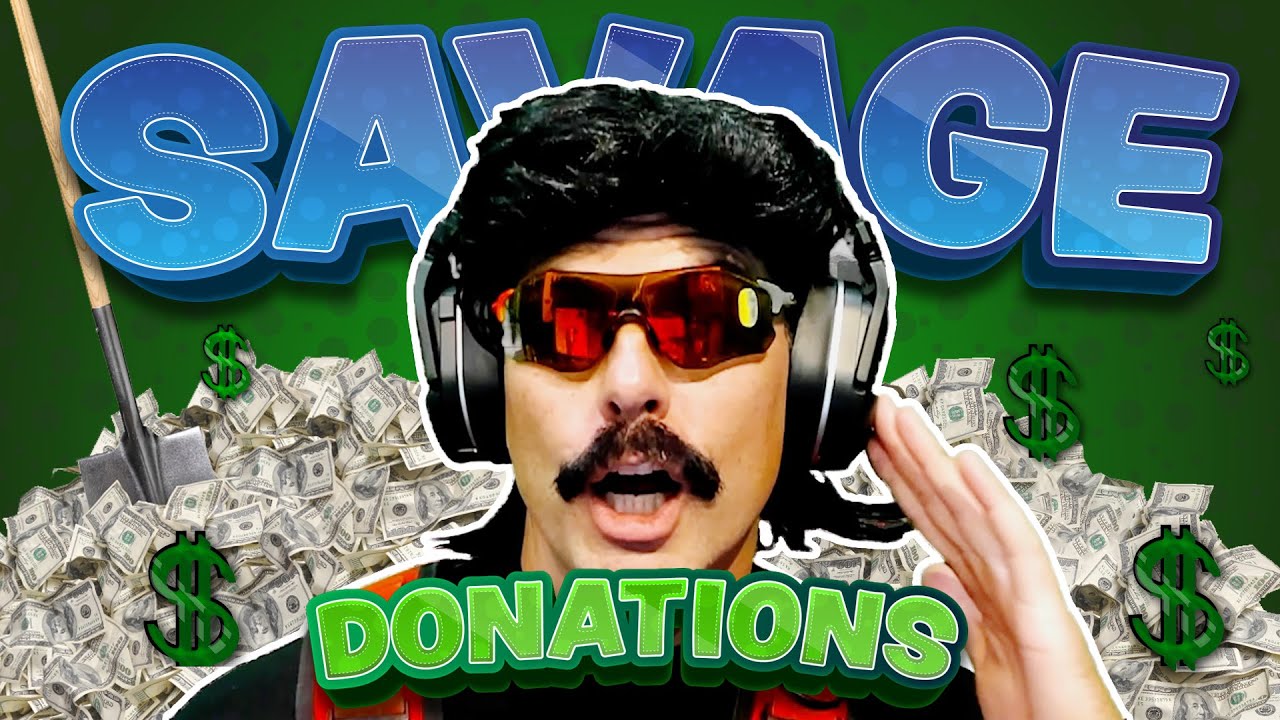 9 Minutes of DrDisrespect Being TOTAL SAVAGE and Reading DONATIONS [Doc Dono’s #5]