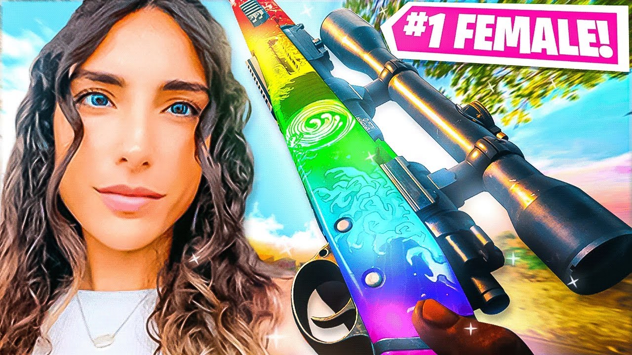 the BEST FEMALE SNIPER takes over REBIRTH ISLAND!