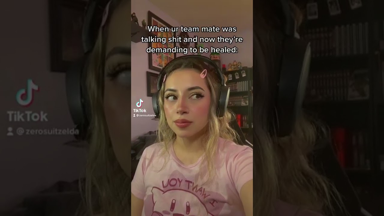 When You’re Playing Support in Overwatch…
