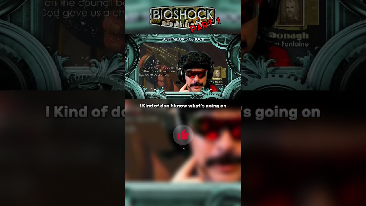 FINALLY!, PART 1 – The DrDisrespect BIOSHOCK play through we’ve ALL been waiting for #shorts