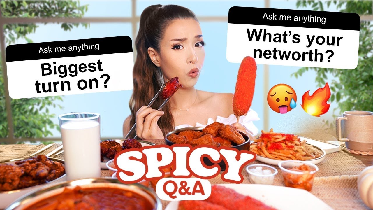eating spicy food & answering spicy questions 🌶️