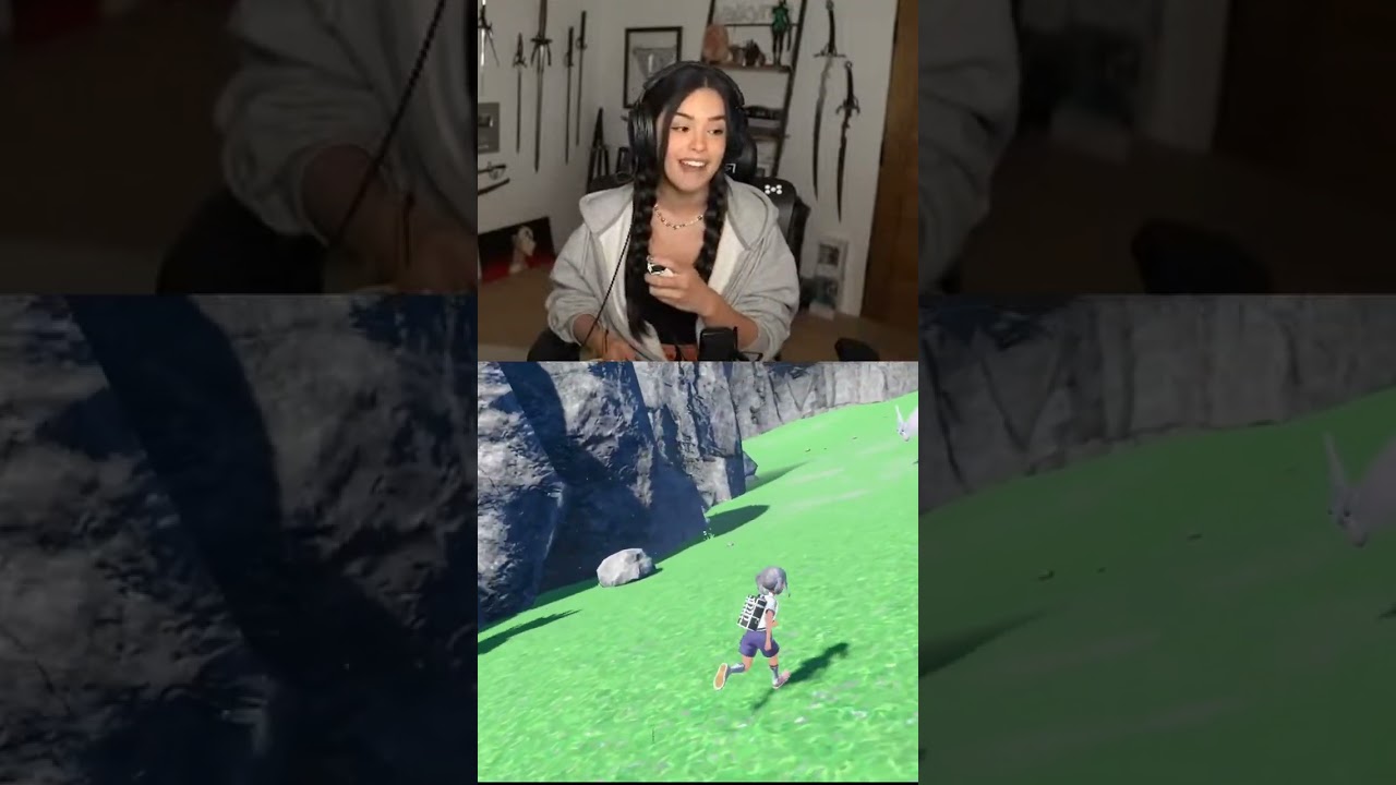 Valkyrae almost loses her SHINY Pokémon in Pokémon Violet