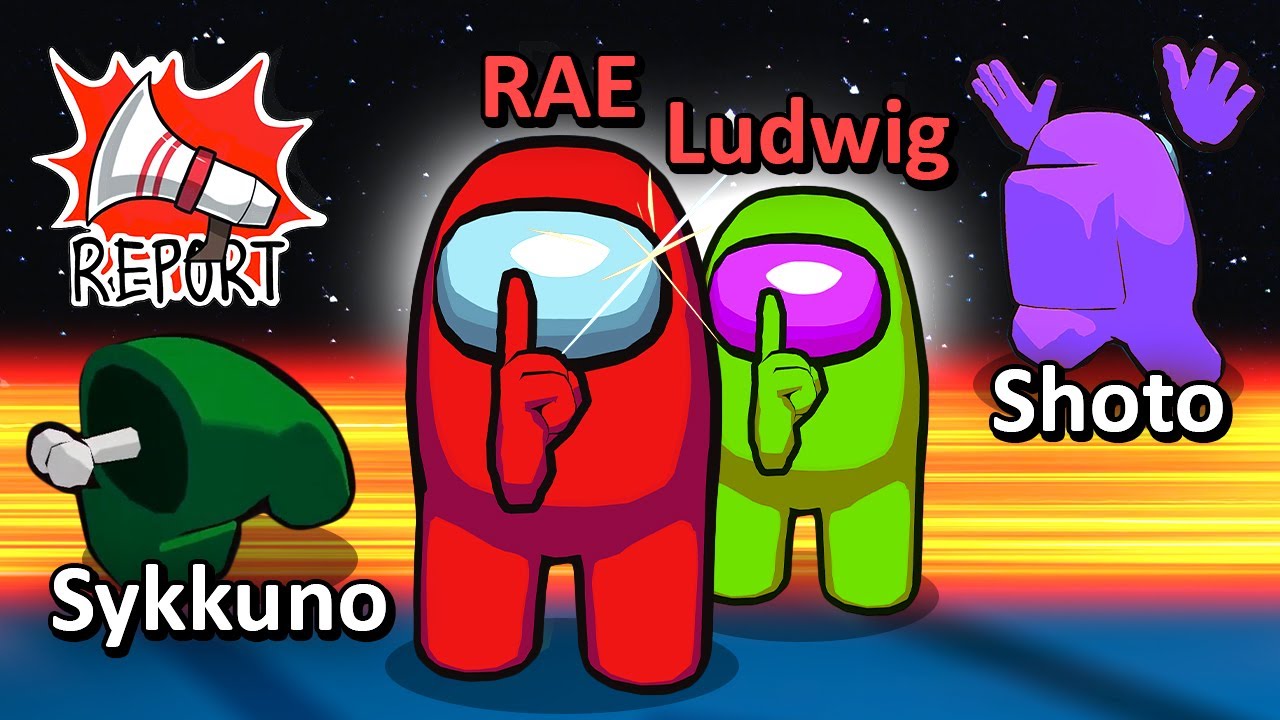 VALKYRAE & LUDWIG FASTEST IMPOSTOR WINS AMONG US VR