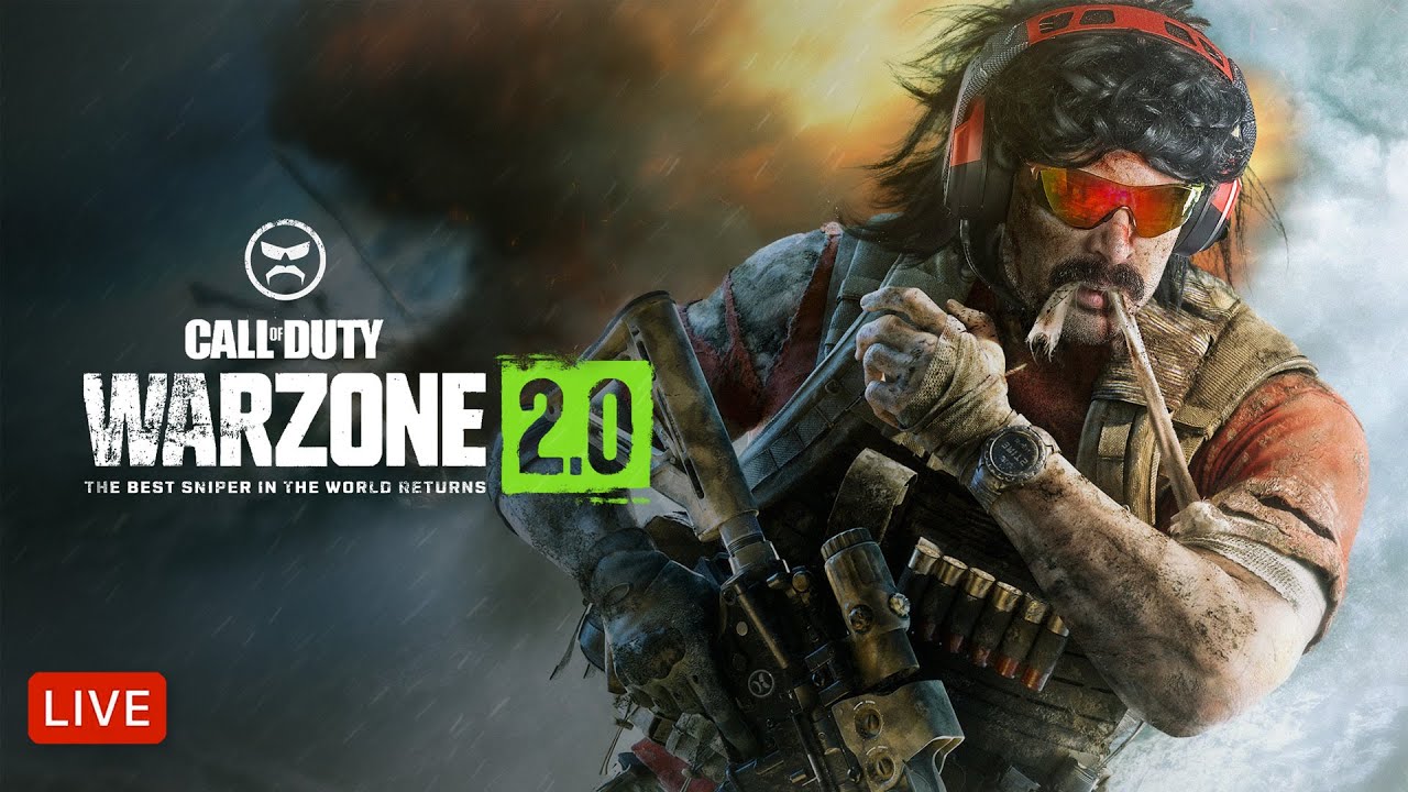 🔴LIVE – DR DISRESPECT – WARZONE 2.0 – EXCLUSIVE GAMEPLAY