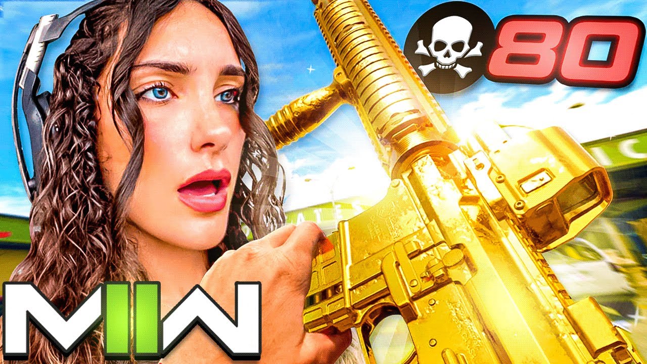 Nadia is going CRAZY in MODERN WARFARE 2!🔥