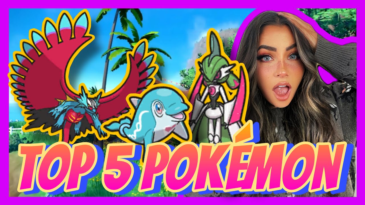 My Top 5 Gen. 9 Pokemon | Pokemon Scarlet & Violet