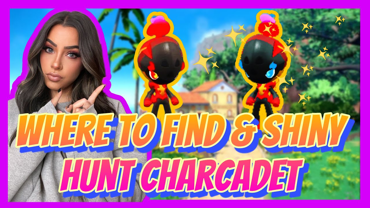 The BEST Places To Find AND Shiny Hunt CHARCADET | Pokemon Scarlet & Violet