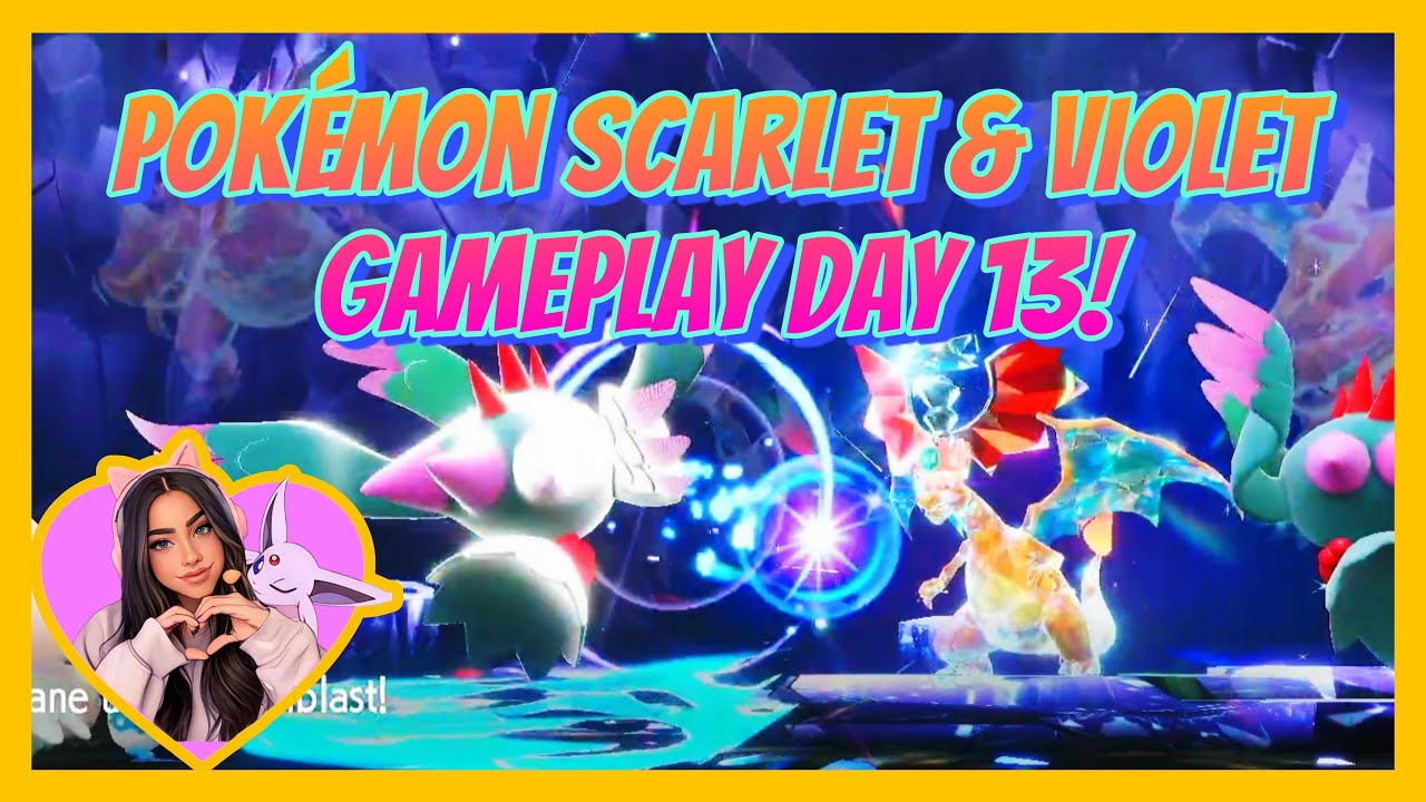 VOD: DAY 13 IN PALDEA- CHARIZARD RAIDS WITH VIEWERS | Pokemon Scarlet & Violet Gameplay