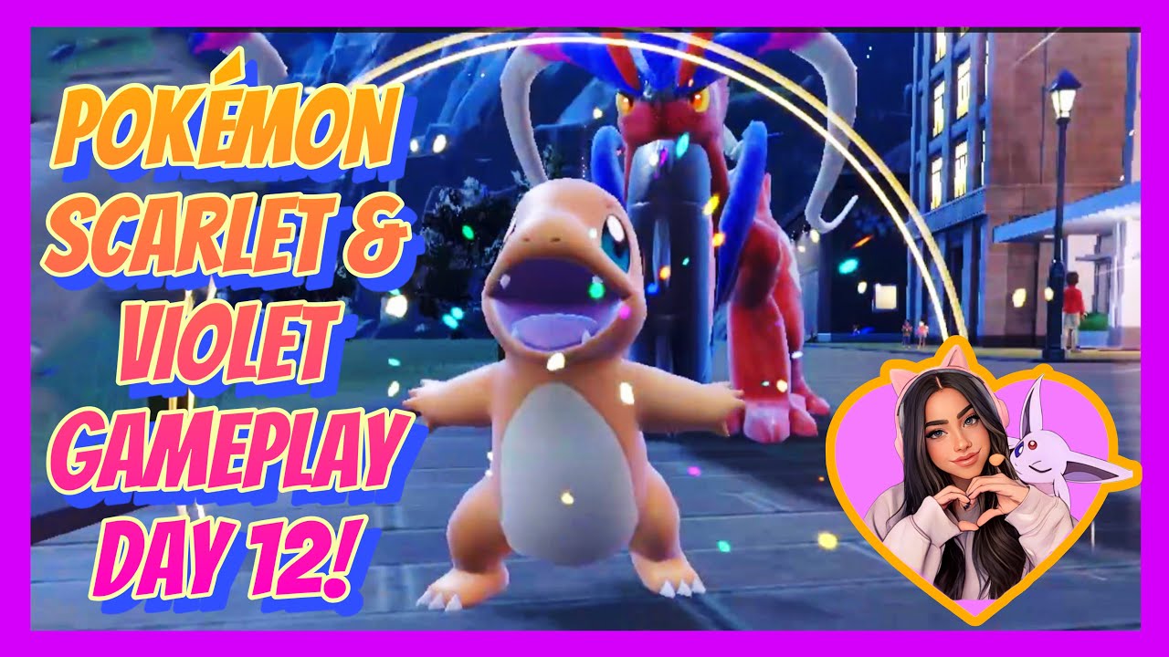 VOD: Day 12 In Paldea- Trying To Hatch Shiny Charmander | Pokemon Scarlet and Violet Gameplay