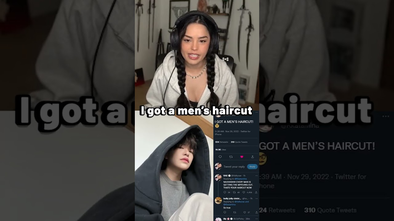 Valkyrae REACTS to Miyoung’s new haircut 💇‍♀️