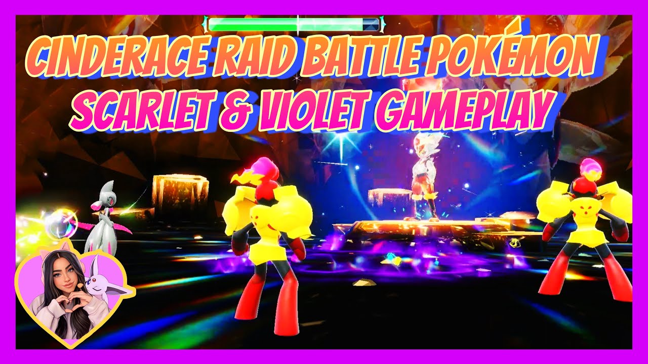 VOD: IT’S CINDERACE RAID DAY! | Pokemon Scarlet & Violet Gameplay