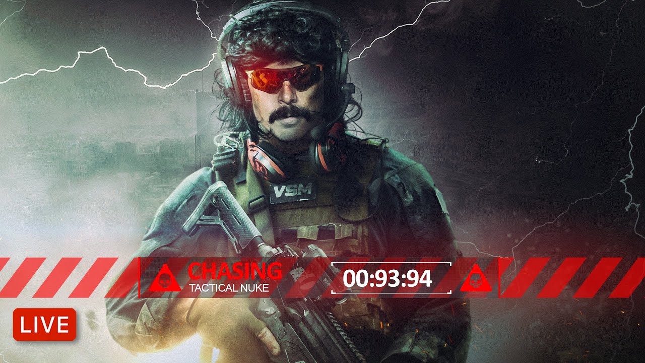 🔴LIVE – DR DISRESPECT – WARZONE NUKES
