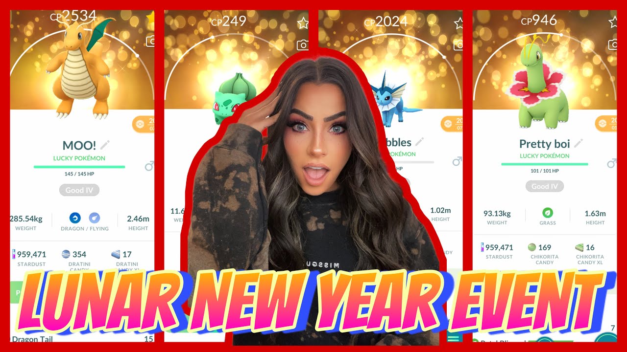 DO NOT Miss These INSANE Event Bonuses During The Lunar New Year Event | Pokemon Go