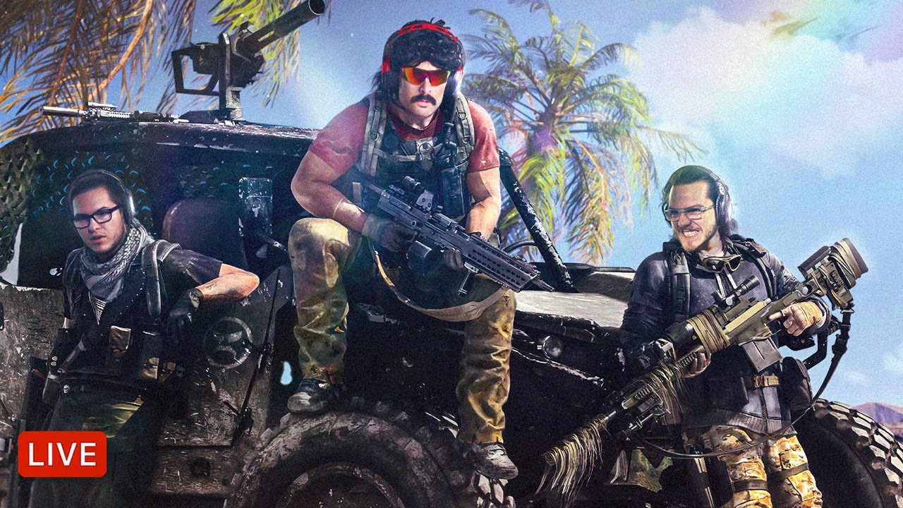 🔴LIVE – DR DISRESPECT – MW2 – $10,000 SND TOURNAMENT